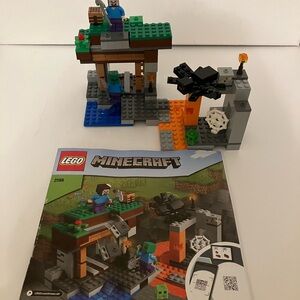 LEGO Minecraft Set #21166. Abandoned Mine. 248 pieces. 100% complete